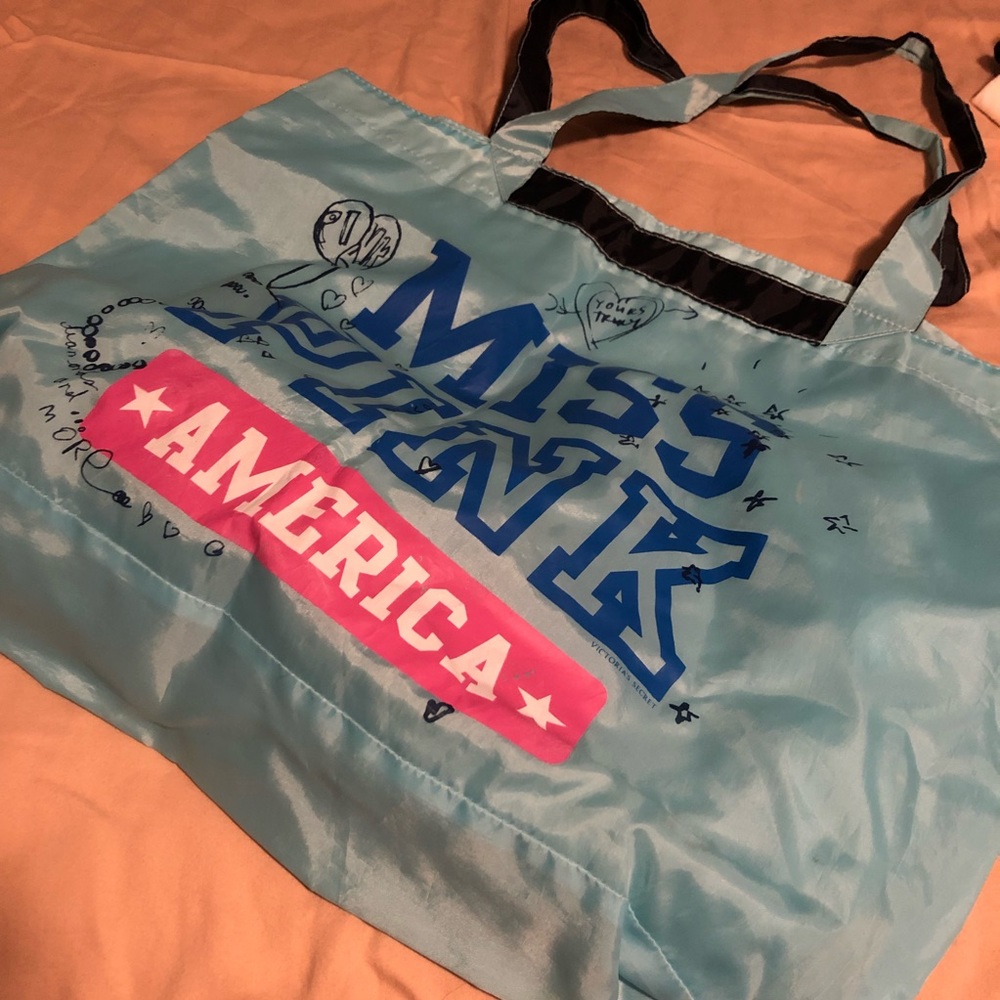 Pink by VS tote bag - OS